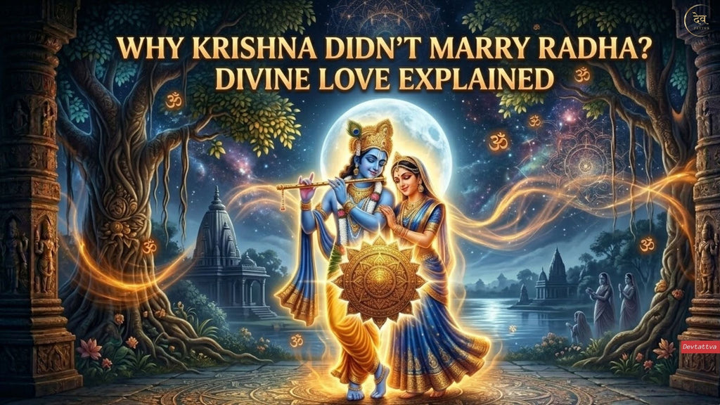 Krishna and Radha divine love story Vrindavan spiritual meaning why Krishna did not marry Radha