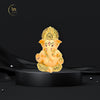Gold Plated Ganesha Idol – 3.5 Inch | 7 Colours | Lifetime Warranty | Dev Tattva