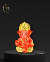 Gold Plated Ganesha Idol – 3.5 Inch | 7 Colours | Lifetime Warranty | Dev Tattva