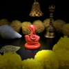 Ganesha Glossy Idol 3.25 Inch, 5 Colours | Car , Home Decor, Gift | Lifetime Warranty | Dev Tattva