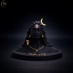 Adiyogi Shiva Tripund Tilak Idol – 2.5 Inch Polyresin | Car, Home, Gift | Lifetime Warranty | Dev Tattva