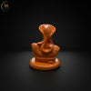 Ganesha Glossy Idol 3.25 Inch, 5 Colours | Car , Home Decor, Gift | Lifetime Warranty | Dev Tattva