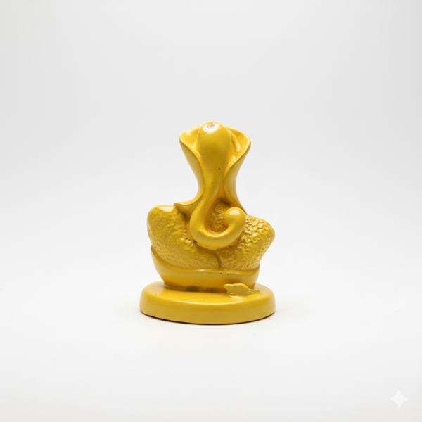 Ganesha Glossy Idol 3.25 Inch, 5 Colours | Car , Home Decor, Gift | Lifetime Warranty | Dev Tattva