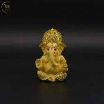 Gold Plated Titwala Ganesha Idol