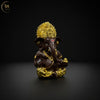 Gold Plated Titwala Ganesha Idol