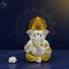 Gold Plated Titwala Ganesha Idol