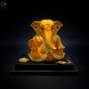 Handcrafted Ganesha idol Statue with Base – 3.5-inch | Car, Gift, Home | Life time Warranty | Dev Tattva