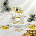Krishna Hand Flute Glossy White –