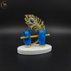 Krishna Hand Flute Idol 4.5 Inch, 3 Colors, Car Dashboard, Home & Gift | Life time warranty- Dev Tattva