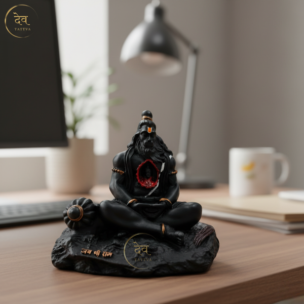 Hanuman Idol with Ram in Heart 3.25 Inch, 4 Colors, Car, Home & Gift, Lifetime Warranty – Dev Tattva