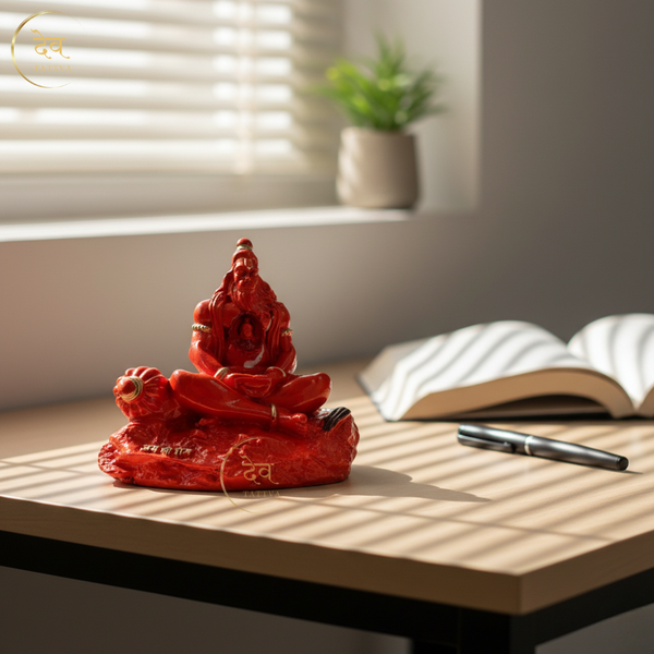 Hanuman Idol with Ram in Heart