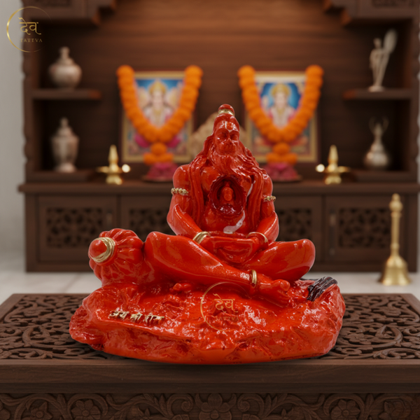 Hanuman Idol with Ram in Heart