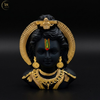 Ram Lalla Face Idol Matte Black – 3 Inch | Car, Home, Gift | Lifetime Warranty | Dev Tattva