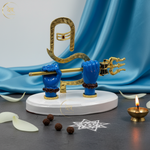 Shiv Hand with Trishul Blue –