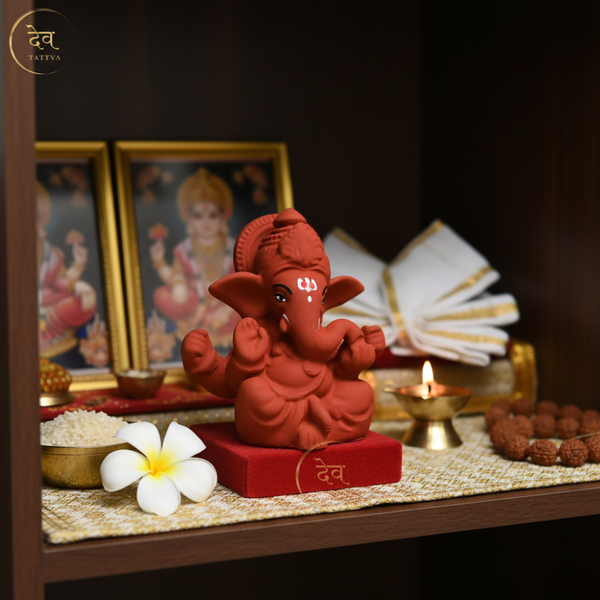 Ganesha Idol Soft Feel Mukut