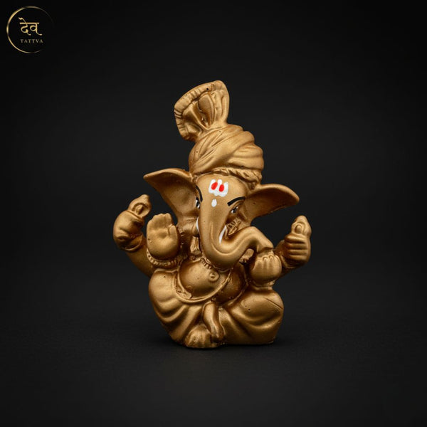 Ganesha Idol Soft Feel Pagdi