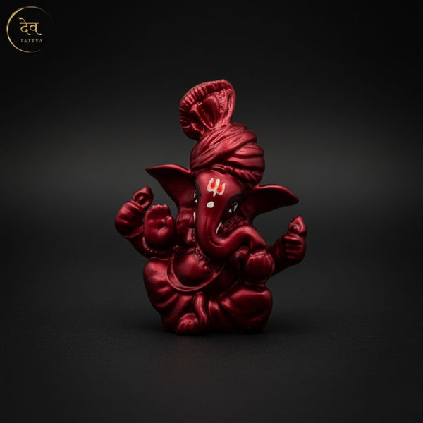 Ganesha Idol Soft Feel Pagdi