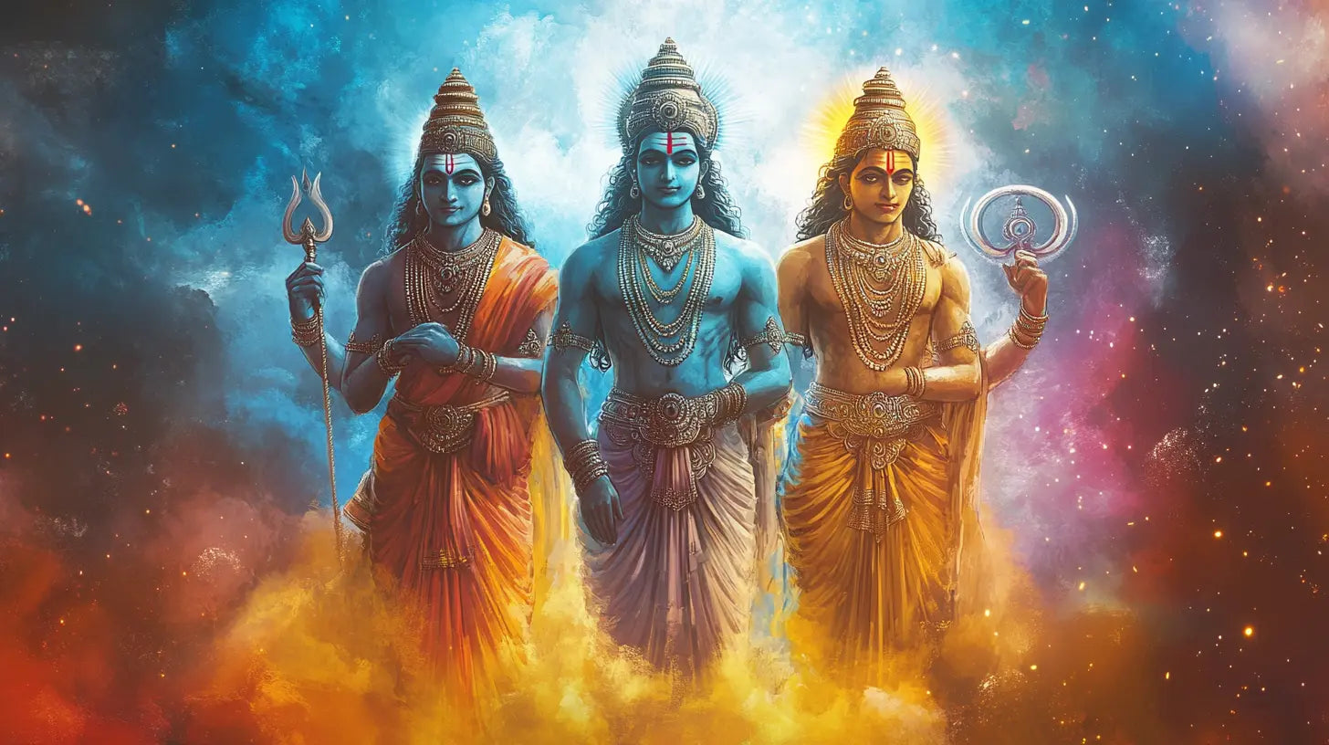 Brahma, Vishnu, Mahesh Power and Purpose: The Hindu Trimurti –Dev Tattva