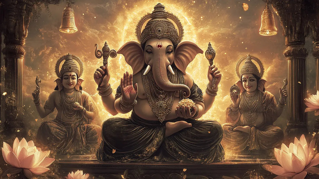 Riddhi and Siddhi: The Divine Wives of Lord Ganesha