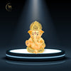 Gold Plated Ganesha Idol – 3.5 Inch | 7 Colours | Lifetime Warranty | Dev Tattva