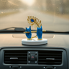 Krishna Hand Flute Idol 4.5 Inch, 3 Colors, Car Dashboard, Home & Gift | Life time warranty- Dev Tattva