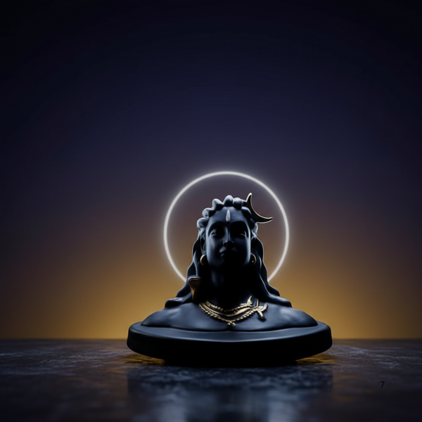 Adiyogi Shiva Idol– 2.5 Inch | Car, Home, Gift | Lifetime Warranty | Dev Tattva