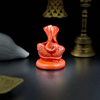 Ganesha Glossy Idol 3.25 Inch, 5 Colours | Car , Home Decor, Gift | Lifetime Warranty | Dev Tattva