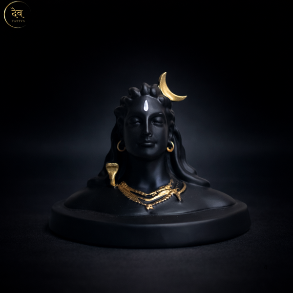 Adiyogi Shiva Idol– 2.5 Inch | Car, Home, Gift | Lifetime Warranty | Dev Tattva