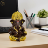 Gold Plated Titwala Ganesha Idol