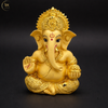 Gold Plated Titwala Ganesha Idol