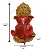 Gold Plated Ganesha Idol – 3.5 Inch | 7 Colours | Lifetime Warranty | Dev Tattva