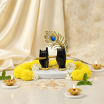 Krishna Hand Flute Glossy Black – 