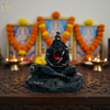 Hanuman Idol with Ram in Heart Black – "3.5 inch" Polyresin | Car, Gift, Home | 3-Y Warranty | Dev Tattva