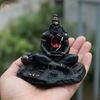 Hanuman Idol with Ram in Heart Black – "3.5 inch" Polyresin | Car, Gift, Home | 3-Y Warranty | Dev Tattva