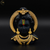 Ram Lalla Face - Ayodhya Black (Matte) - Black bg
