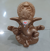 Ganesha Idol Soft Feel Mukut Bronze – "3.5 inch" Polyresin | Car, Gift, Home | 3-Y Warranty | Dev Tattva