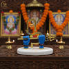 Shiv Hand with Trishul Blue – "4.5 inch" Polyresin | Car, Gift, Home | 3-Y Warranty | Dev Tattva