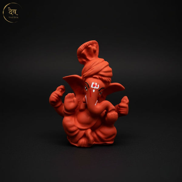 Ganesha Idol Soft Feel Pagdi