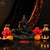 Hanuman Idol with Ram in Heart Black – "3.5 inch" Polyresin | Car, Gift, Home | 3-Y Warranty | Dev Tattva