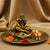 Hanuman Idol with Ram in Heart AT Gold – "3.5 inch" Polyresin | Car, Gift, Home | 3-Y Warranty | Dev Tattva